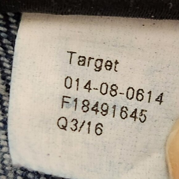 MOSSIMO High Rise Power Stretch Jegging Crop Jeans Medium Blue Size 4 - Picture 7 of 7